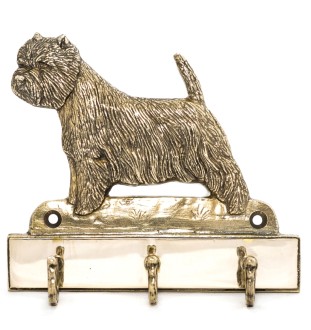 West Highland White Terrier wieszak z mosiądzu Art-Dog
